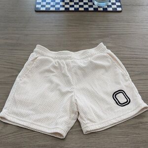 OVERTIME KIDS (sz Youth M) OT CLASSIC MESH SHORTS - bone